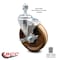 Service Caster 5 Inch High Temp Phenolic Wheel Swivel 12mm Threaded Stem Caster with Brake SCC-TS20S514-PHRHT-TLB-M1215 - alternate 4